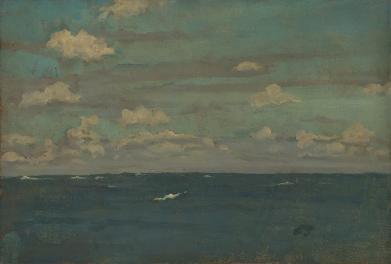 Viola e argento - Il mare profondo da James McNeill Whistler