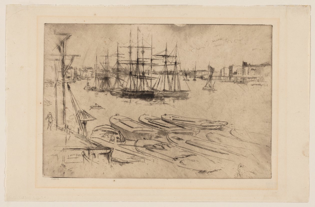 Wapping - The Pool da James Abbott McNeill Whistler
