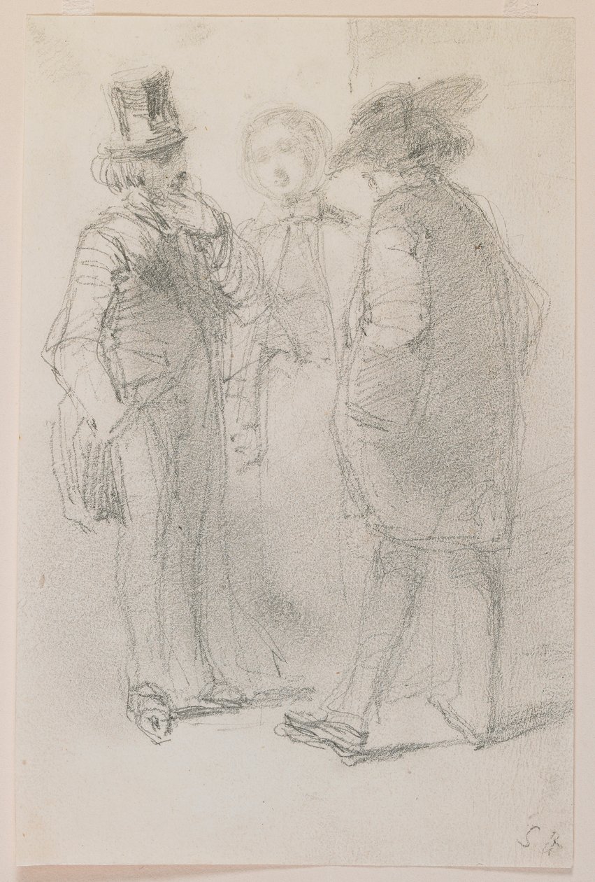 Whistler con amici da James Abbott McNeill Whistler