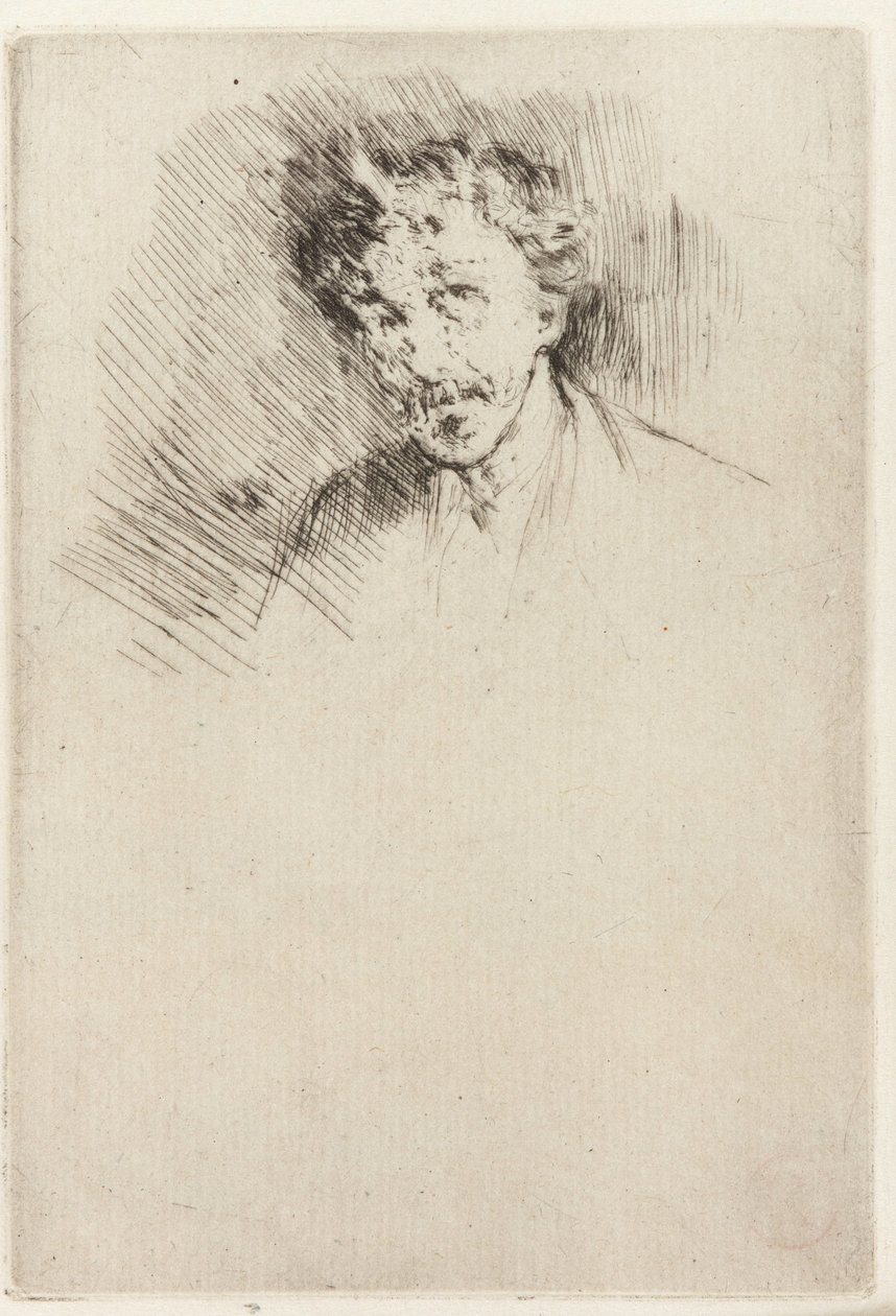 Whistler con il ciuffo bianco da James Abbott McNeill Whistler