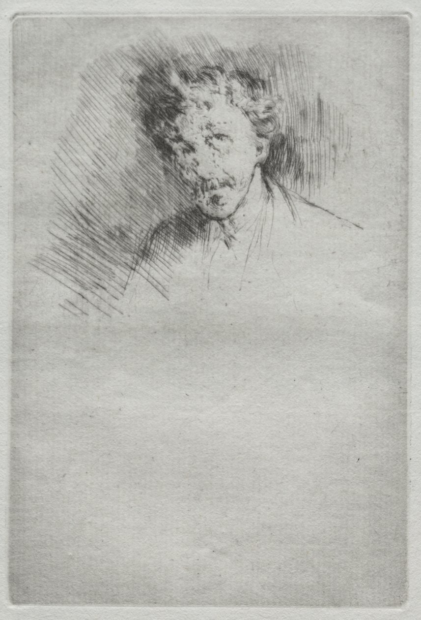 Whistler con il lucchetto bianco da James McNeill Whistler