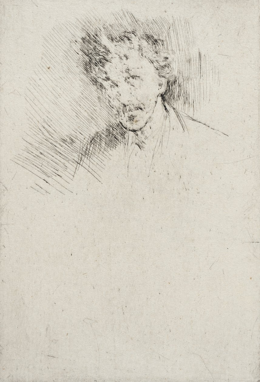 Whistler con il lucchetto bianco da James McNeill Whistler