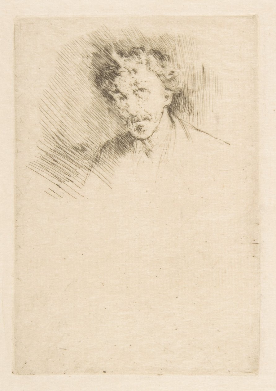 Whistler con il ciuffo bianco da James McNeill Whistler