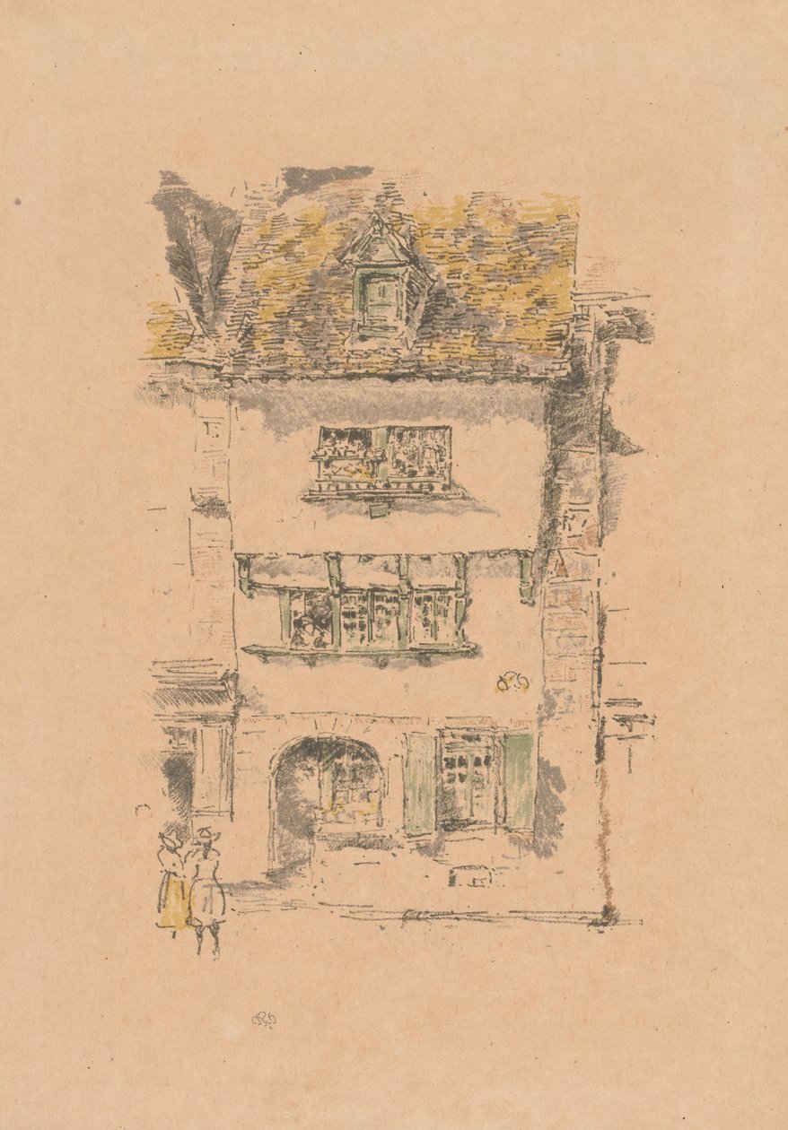 Casa Gialla, Lannion da James McNeill Whistler