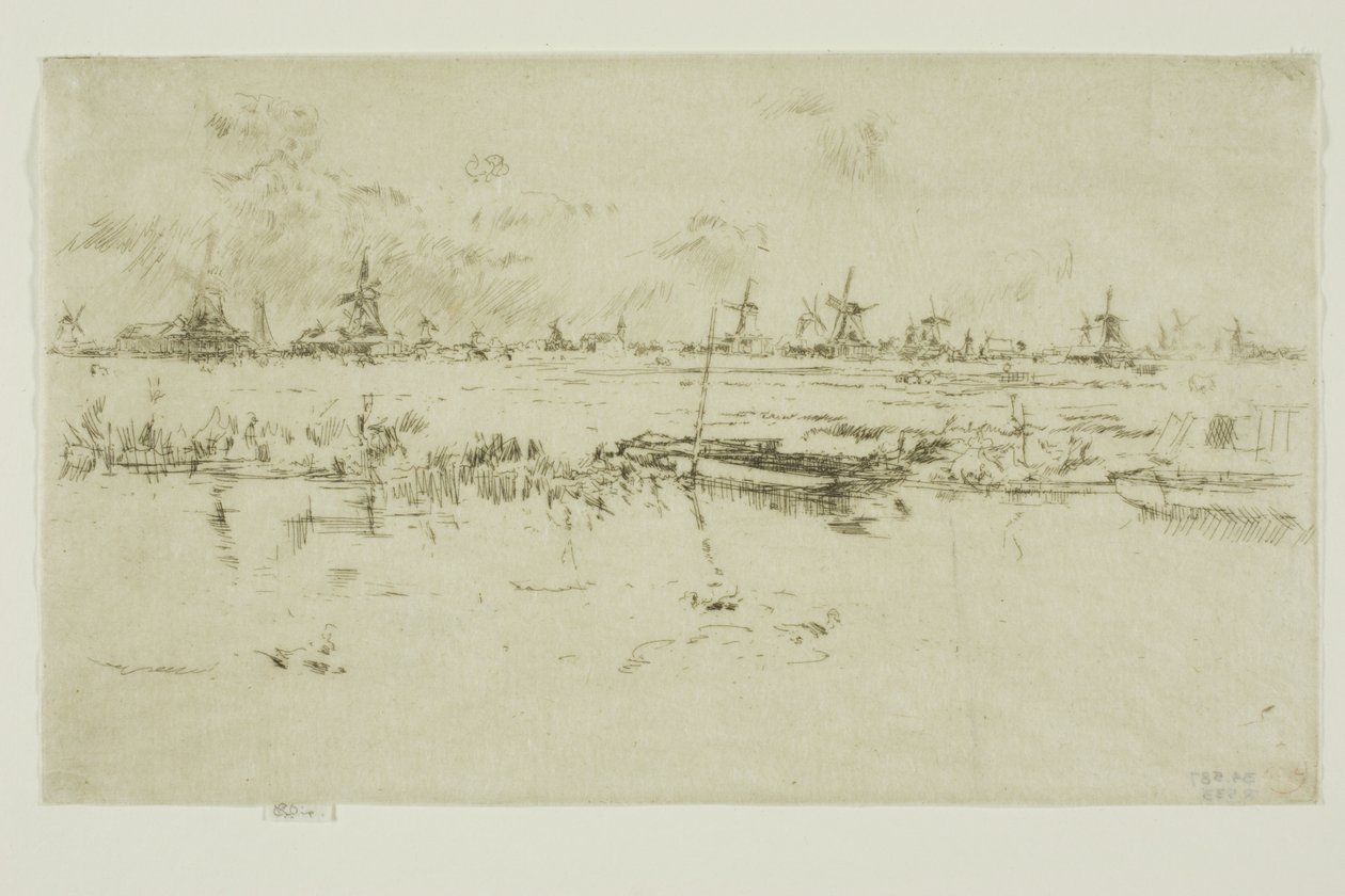 Zaandam da James Abbott McNeill Whistler