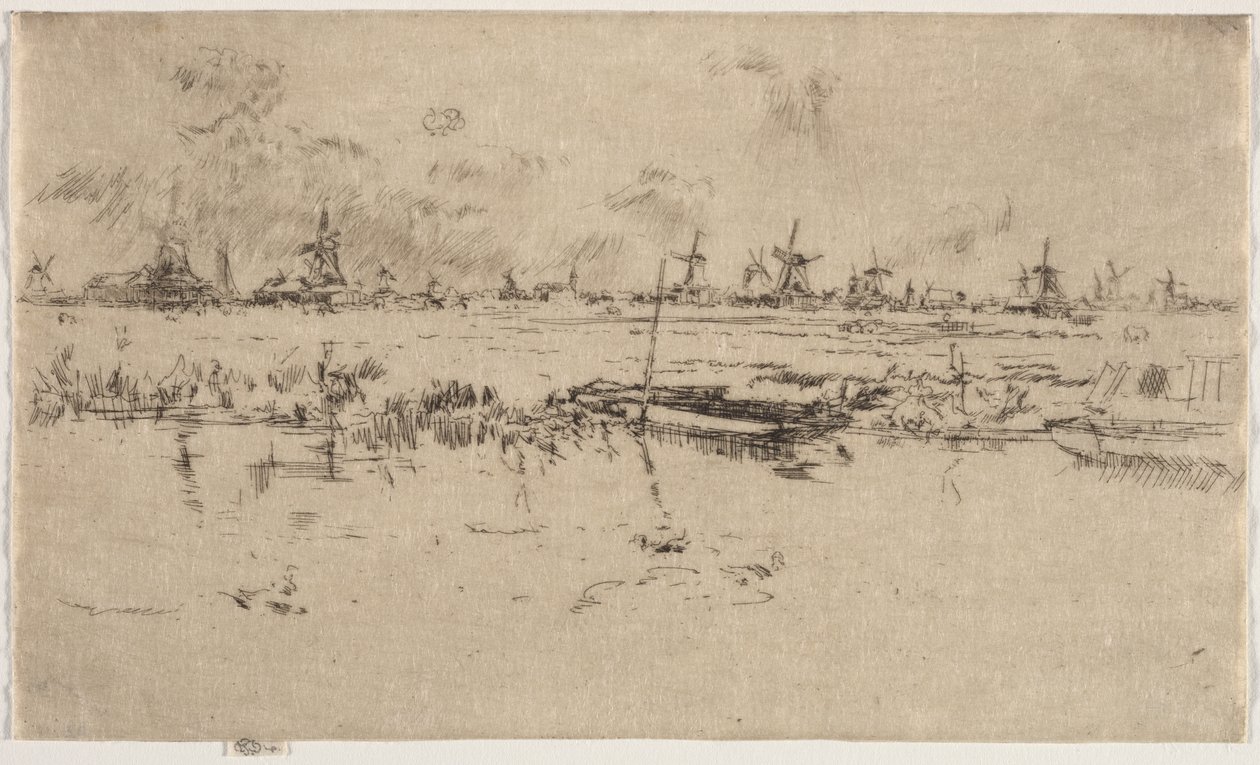 Zaandam da James McNeill Whistler