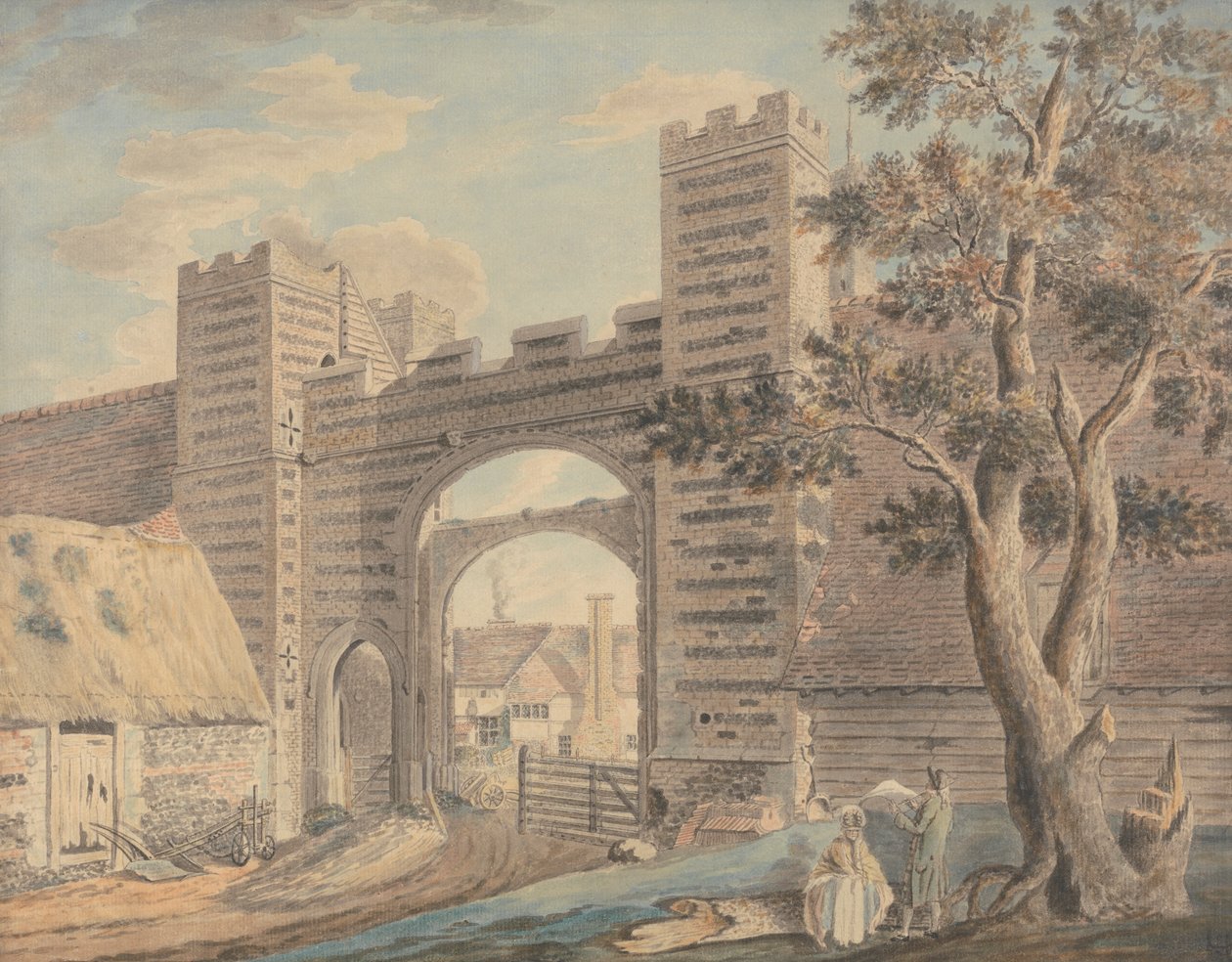 Fattoria di denti di leone, vicino a Margate da James Miller