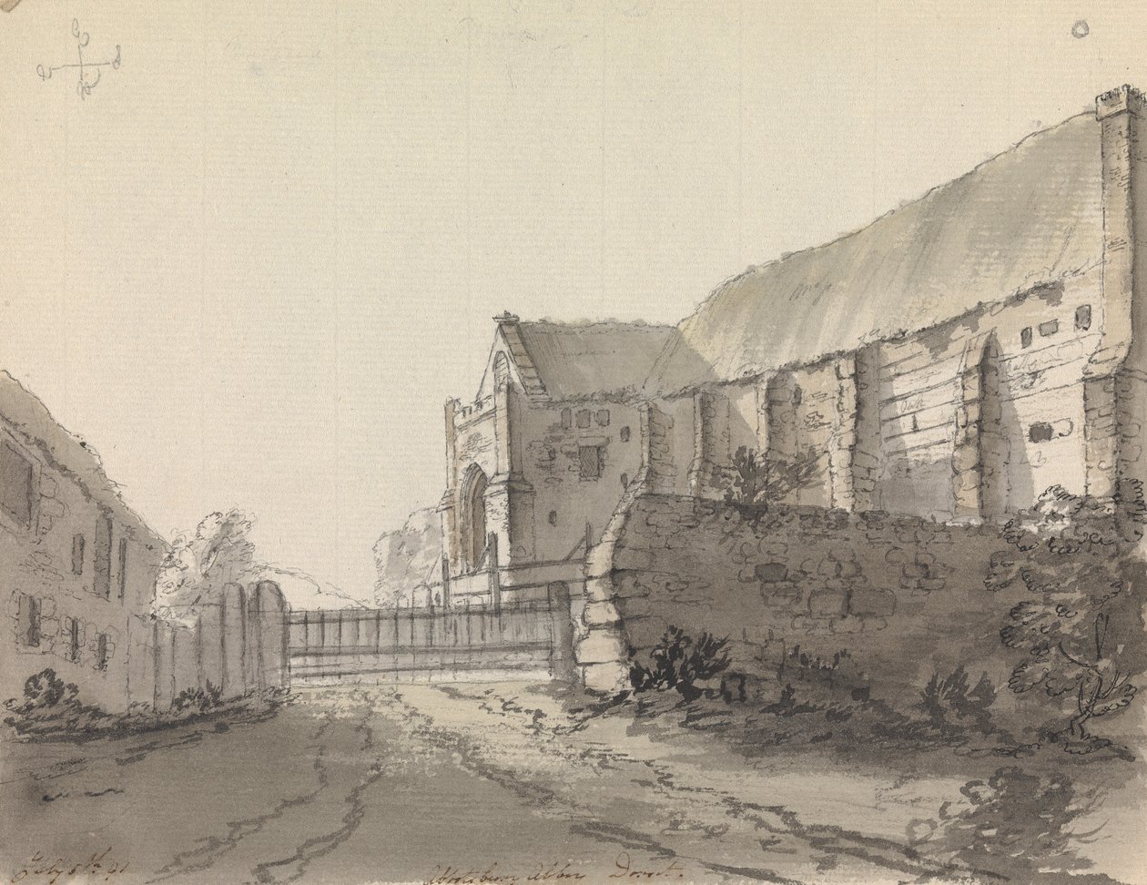 Abbazia di Abbotsbury, Dorset, Inghilterra da James Moore