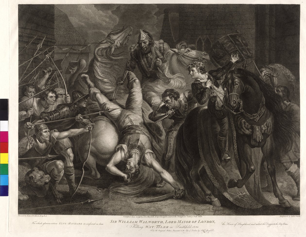 Sindaco di Londra Sir William Walworth da James Northcote