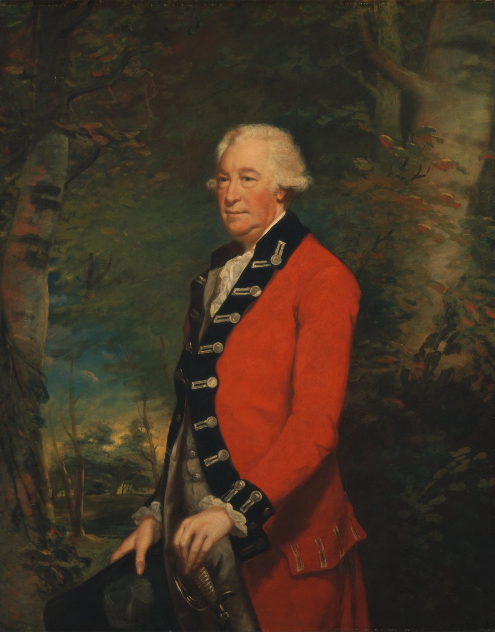 Sir Ralph Milbanke, Bt., in uniforme della Milizia dello Yorkshire (North Riding) da James Northcote