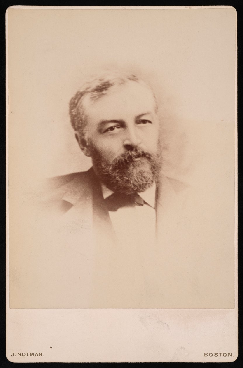 Ritratto di Samuel Pierpont Langley 1834-1906, prima del 1890 da James Notman