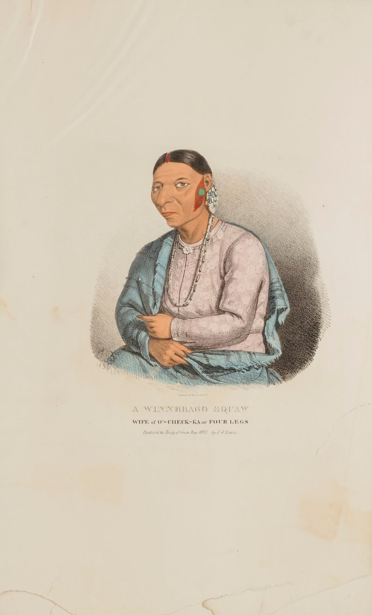 Una donna Winnebago; moglie di O