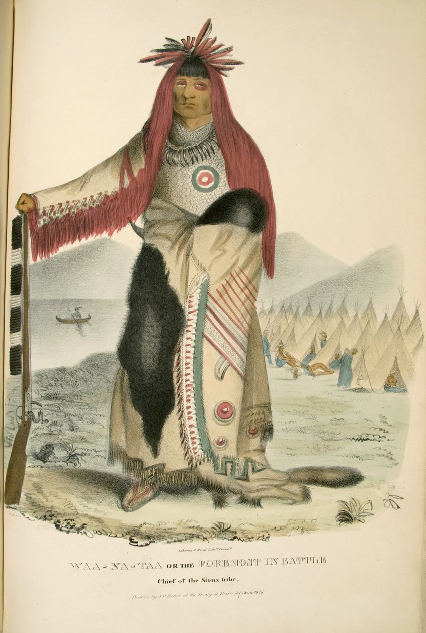 Waa-Na-Taa o il Primo in Battaglia da James Otto Lewis