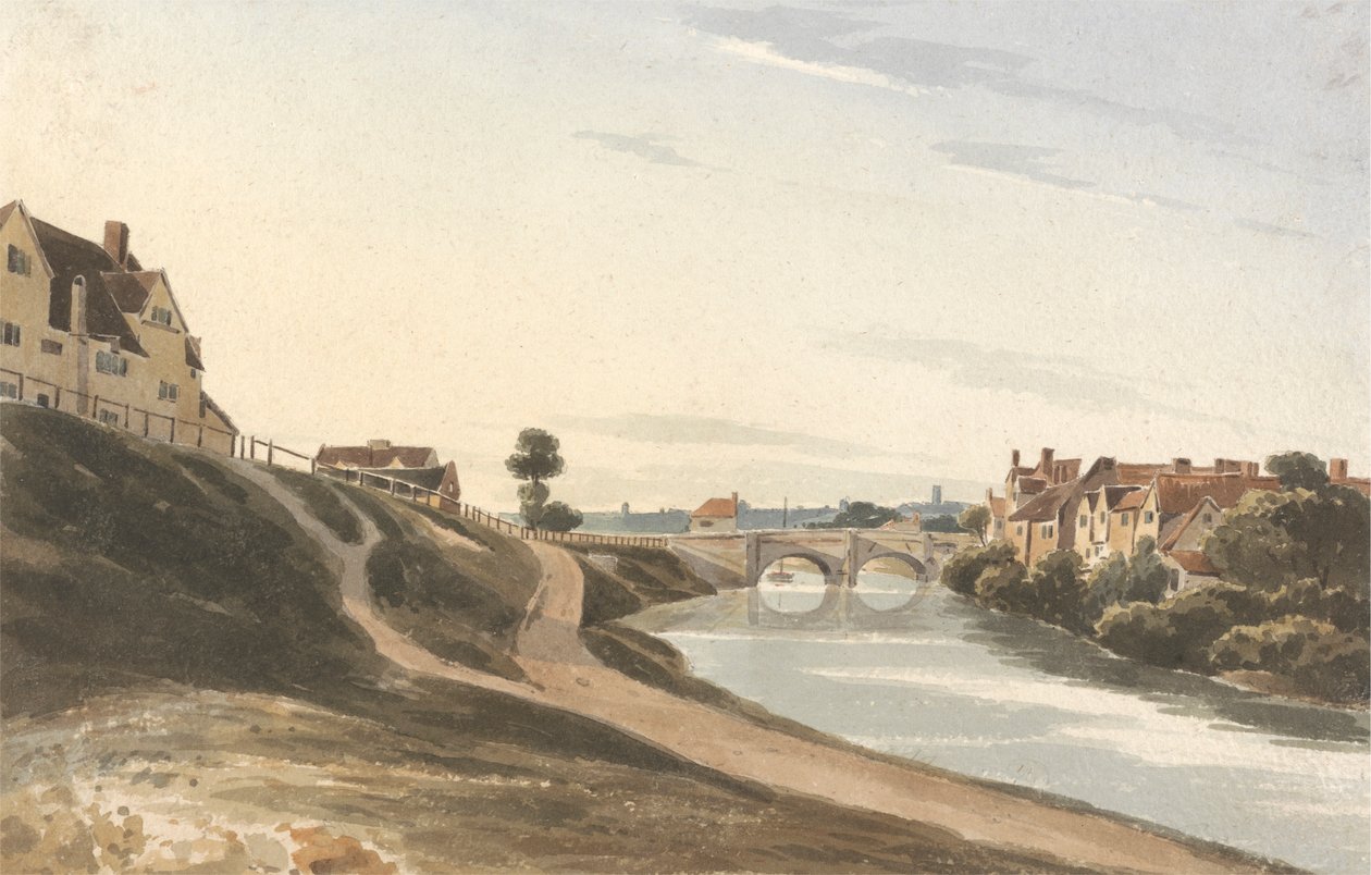 Ponte del Vescovo, Norwich da James Pattison Cockburn