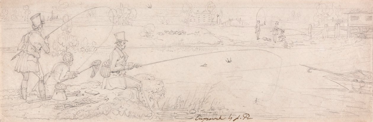Pesca di fondo vicino a Totten Mill da James Pollard