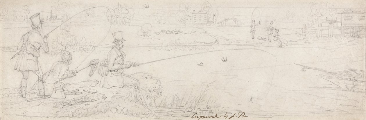 Pesca a Fondo vicino a Totten Mill da James Pollard