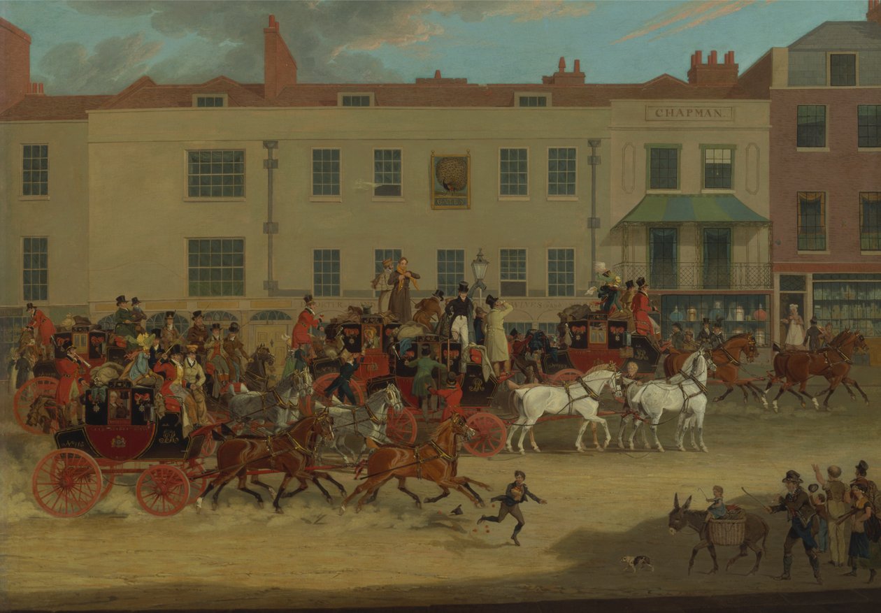 Poste del Nord al Peacock, Islington da James Pollard