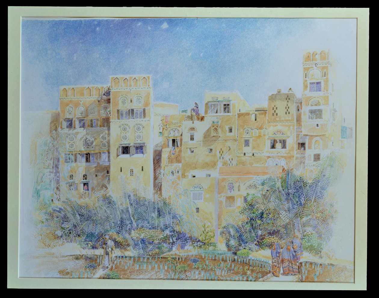 Orto, Sanaa, Yemen del Nord, 1975 da James Reeve