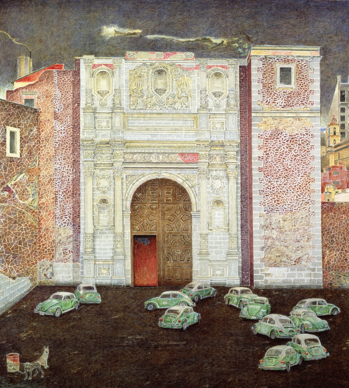 Deposito di Taxi, San Lazaro, Città del Messico, 2003 da James Reeve
