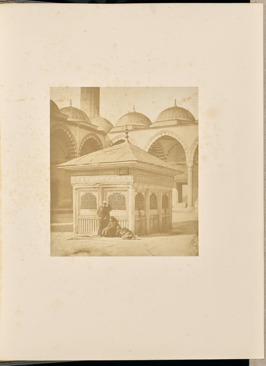 [Fontana nel cortile della Moschea di Sülemaniye]. da James Robertson
