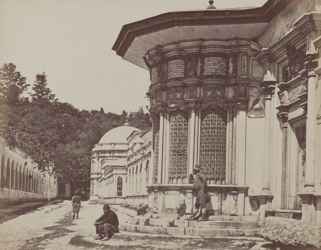Moschea di Eyoub, 1857 (foto) da James Robertson