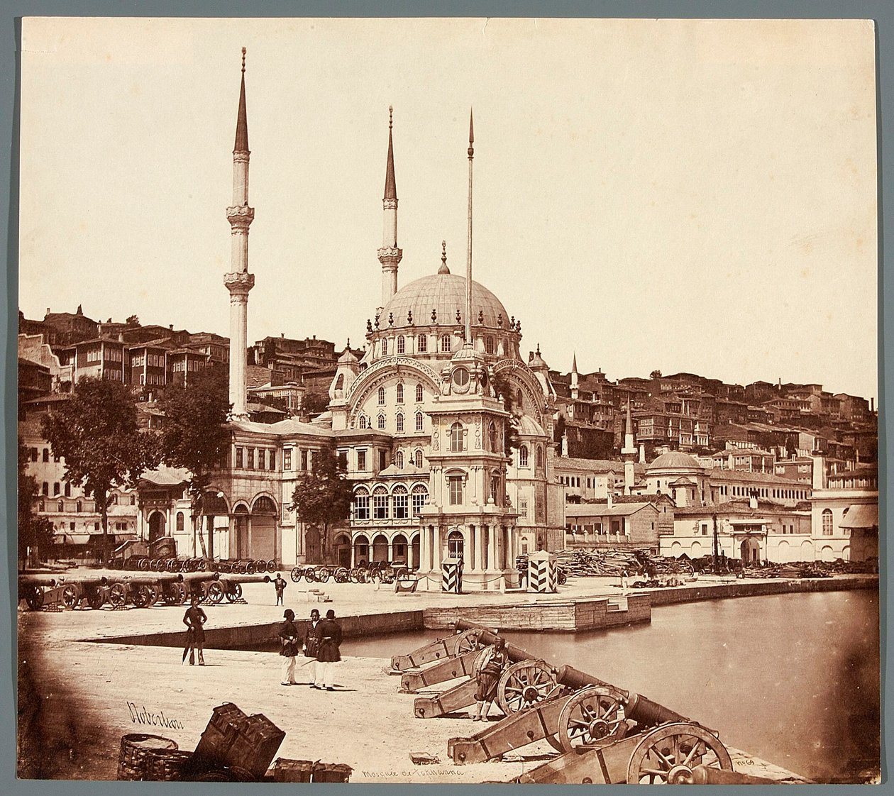 "Moschea di Tophanna" [Istanbul. La moschea di Tophane] da James Robertson