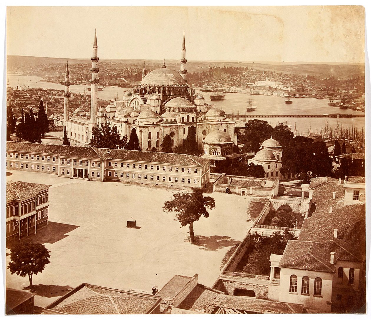 Istanbul. Moschea di Süleymaniye da James Robertson