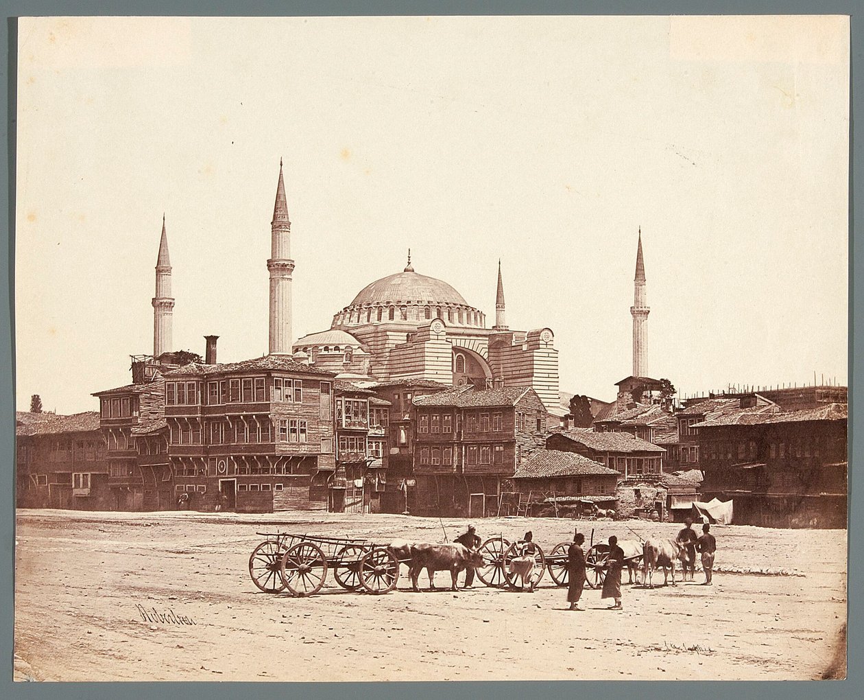 "Santa Sofia" [Istanbul. Moschea di Ayasofya (Santa Sofia)] da James Robertson
