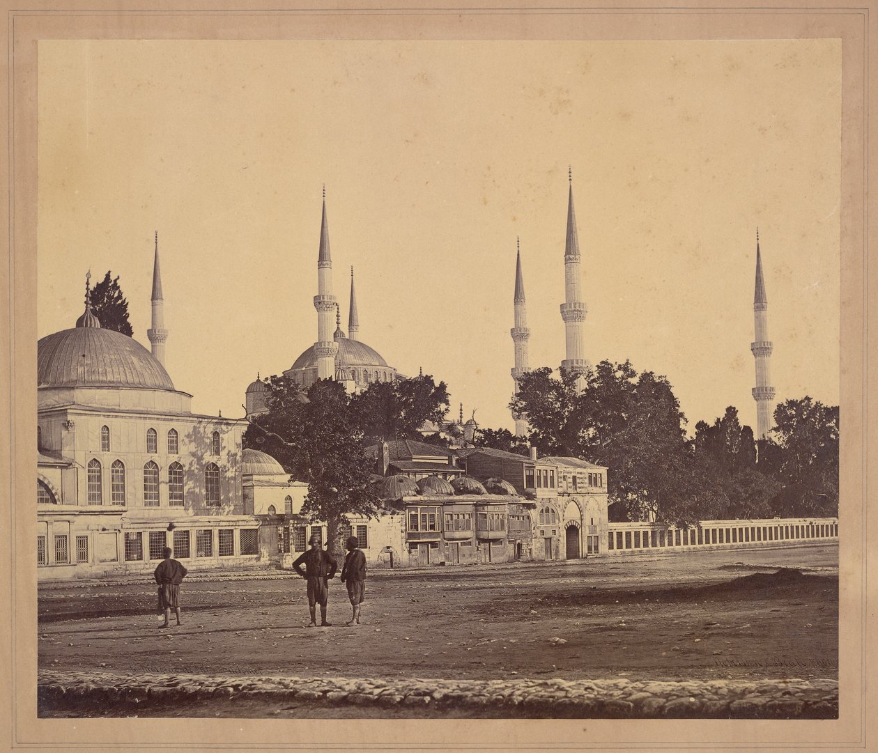 Moschea del sultano Ahmed da James Robertson