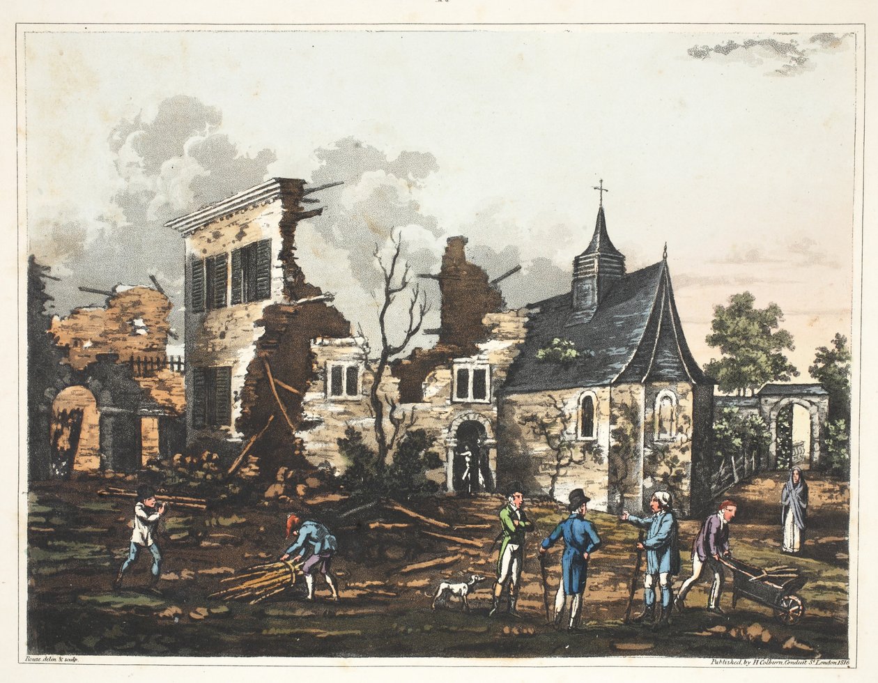 Castello di Hougoumont: Una vista dell