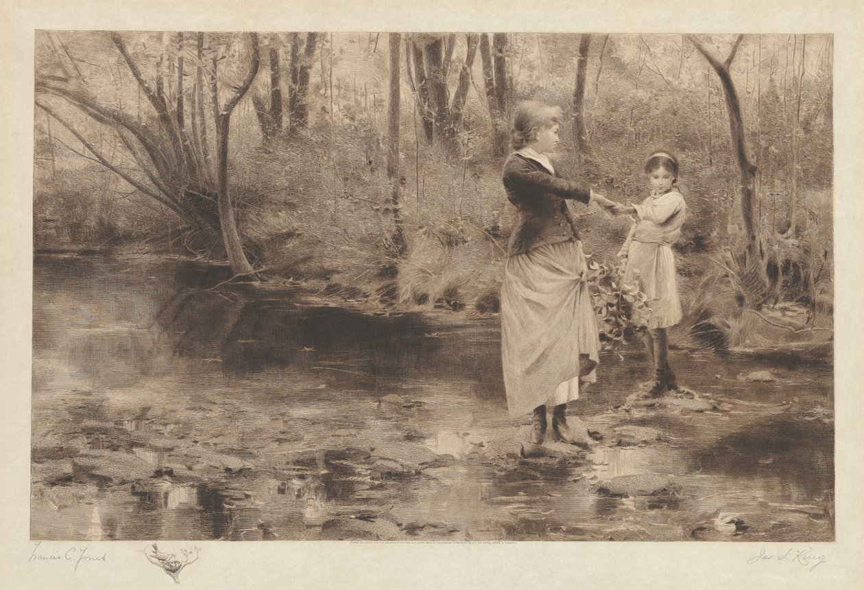 Senza Titolo (Attraversando un Ruscello nel Bosco) da James S. King