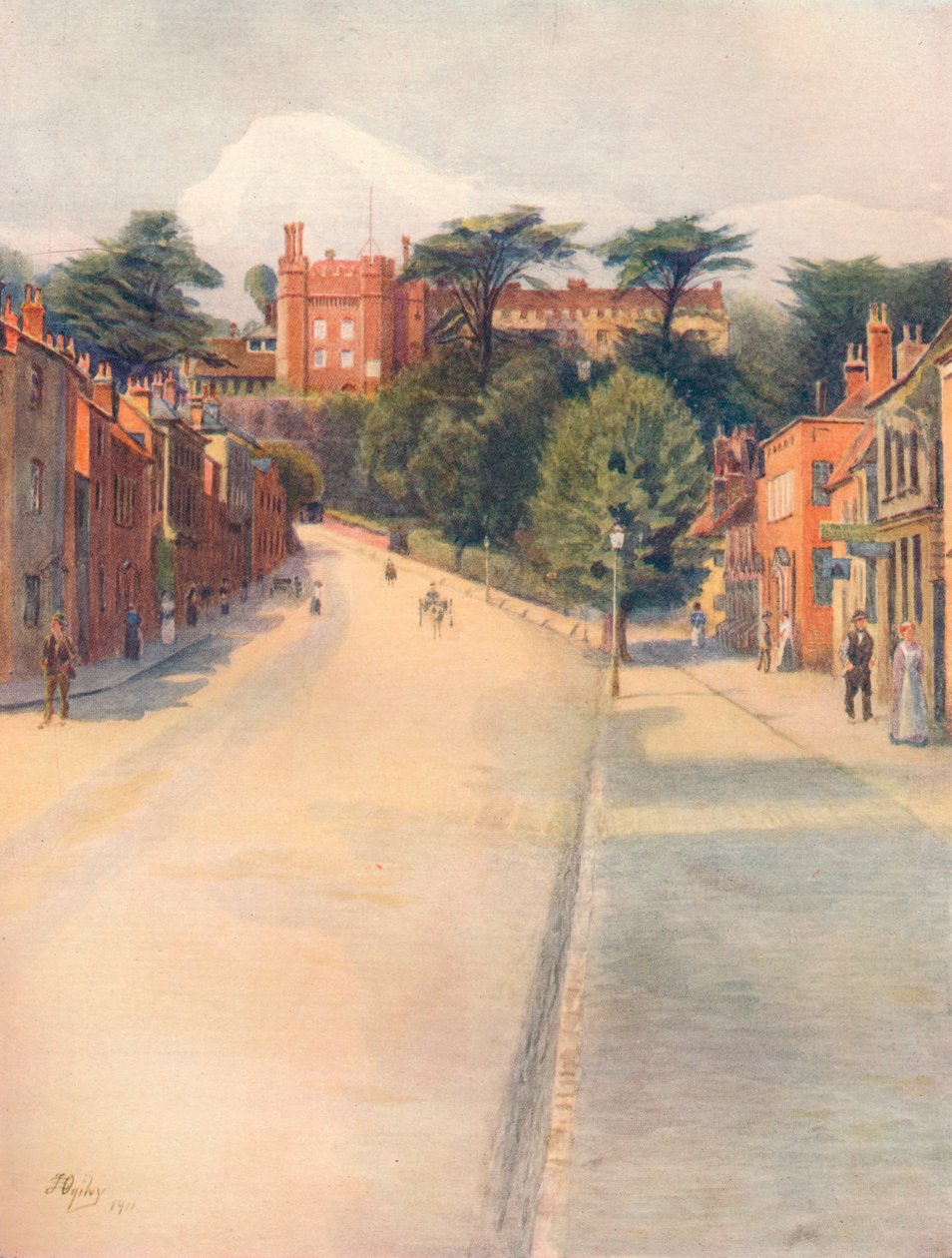Castle Street, Farnham da James S Ogilvy