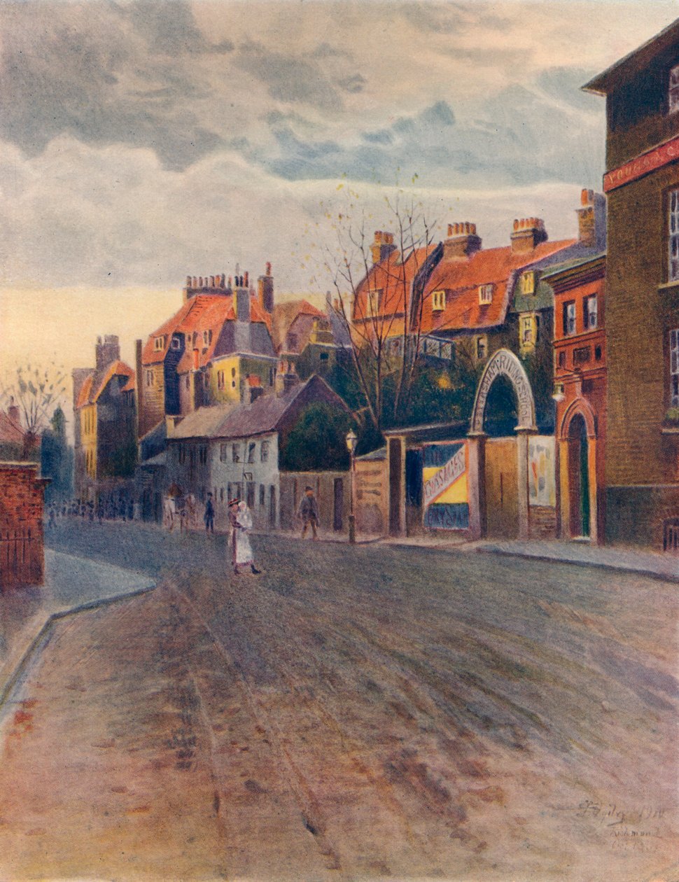 Petersham Road, Richmond, c1904, 1914 da James S Ogilvy