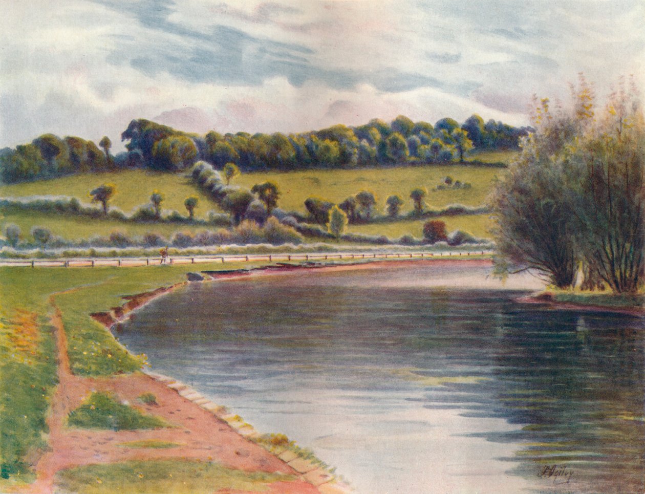 Runneymead, c1911, 1914 da James S Ogilvy