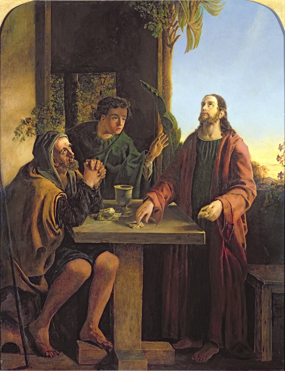 Cristo a Emmaus da James Smetham