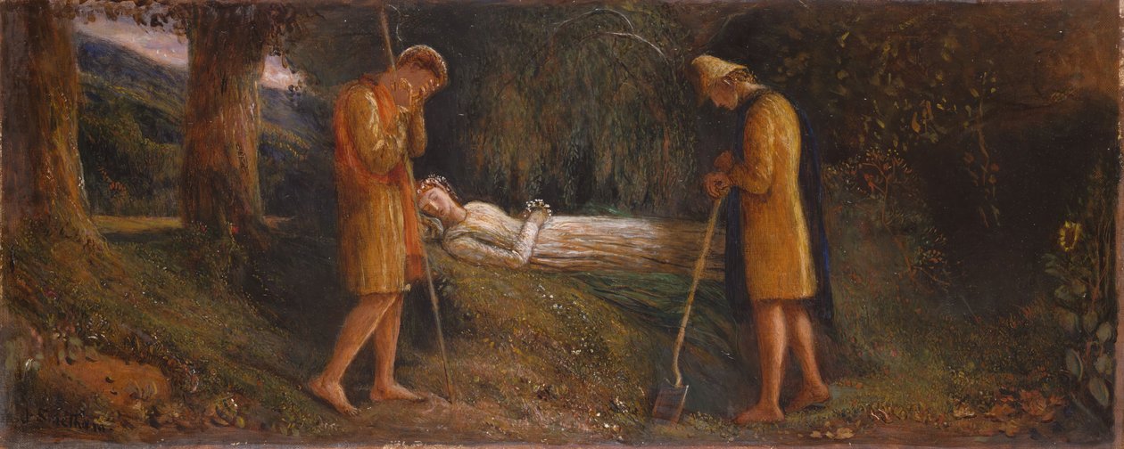 Imogen e i pastori da James Smetham