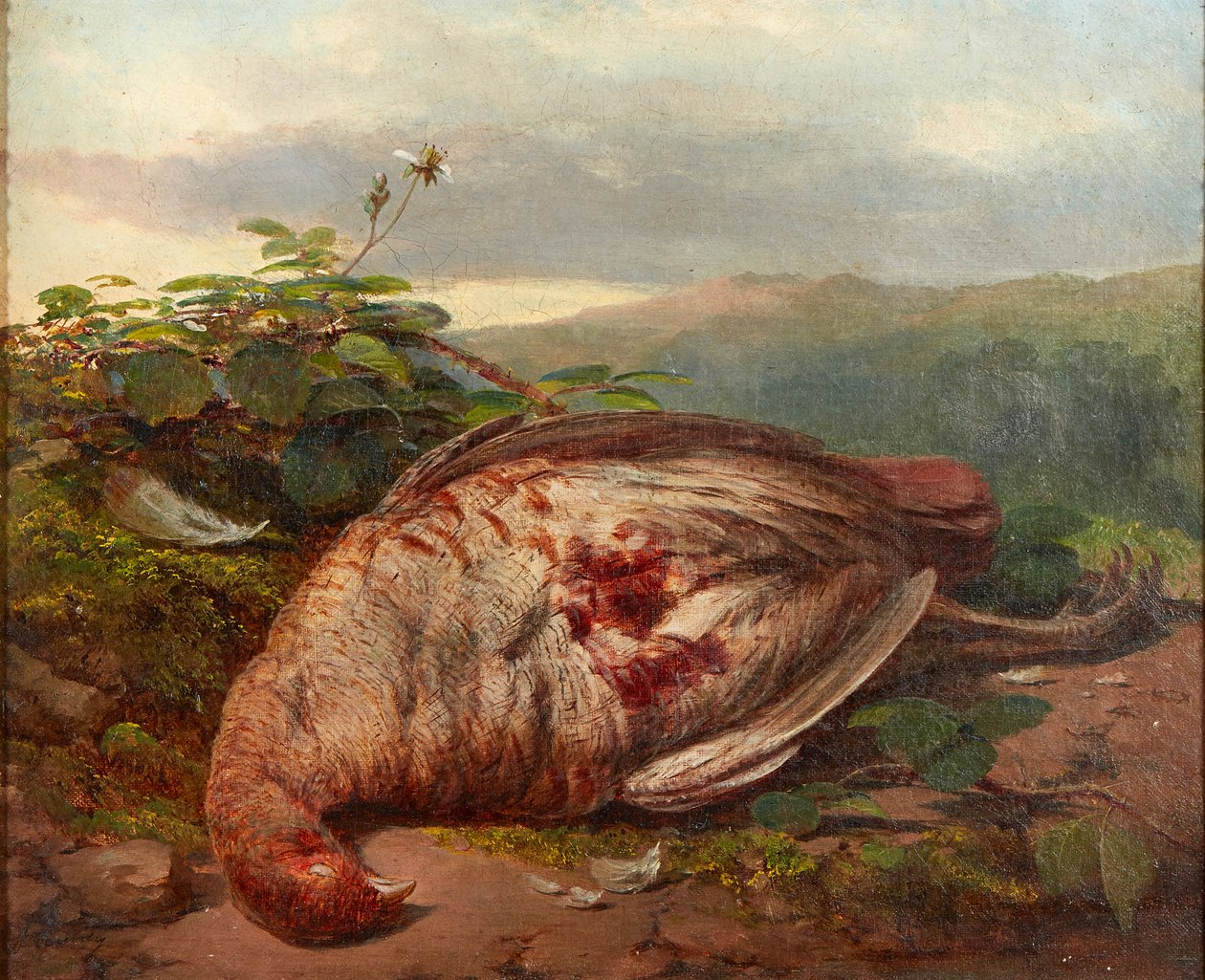 Natura morta di selvaggina morta da James Sr Hardy