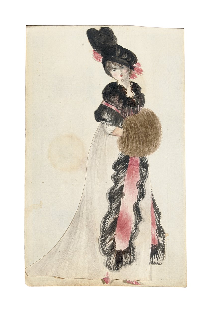 Ritratto, presumibilmente di Jane Austen da James Stanier Clarke
