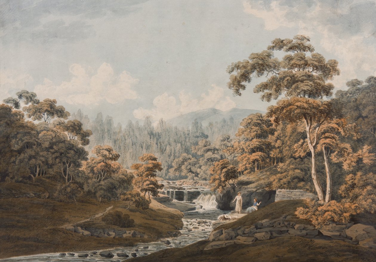 Peeblesshire: Habbies How, Peggys Pool e Carlops Hill da James Stevenson