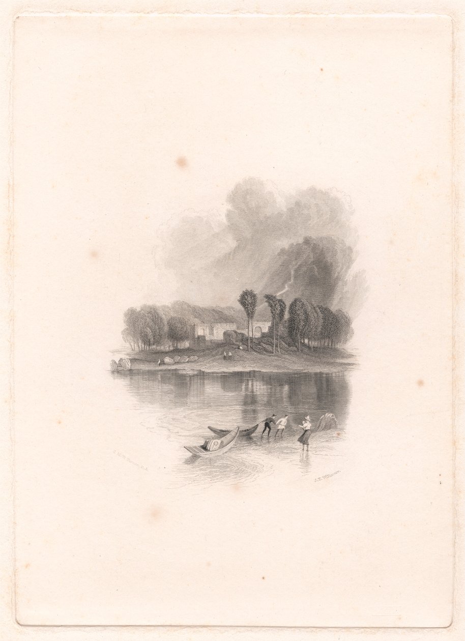 Castello di Lochmaben da James T. Willmore