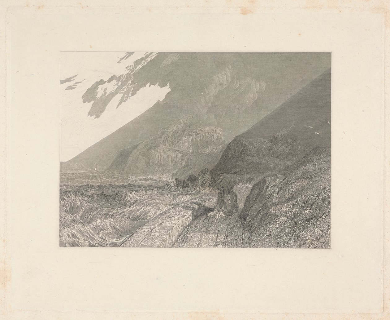 Penmaen Maur, Caernarvonshire da James T. Willmore