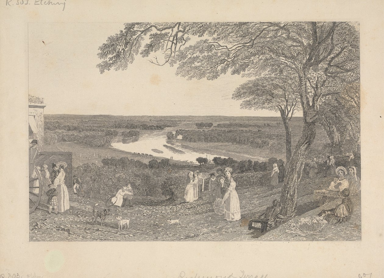 Terrazza di Richmond, Surrey da James T. Willmore