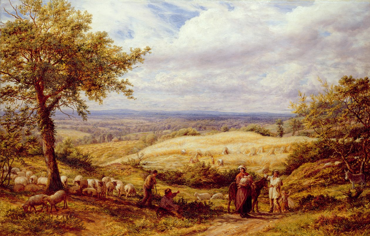 I Viandanti, c.1872 da James Thomas Linnell