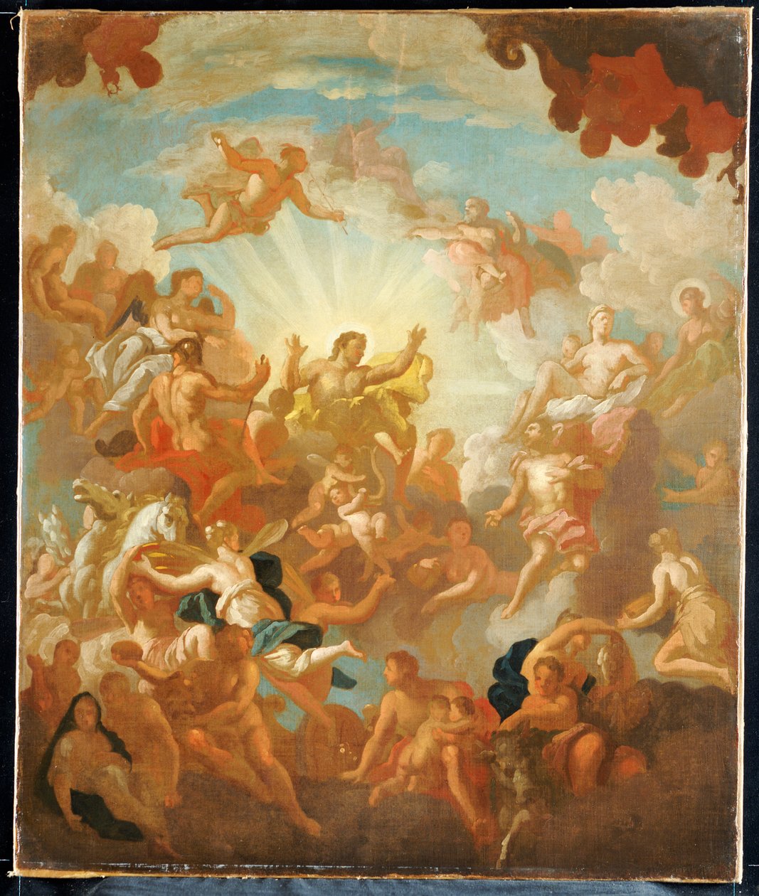 Prometeo ruba il fuoco agli dei da James Thornhill