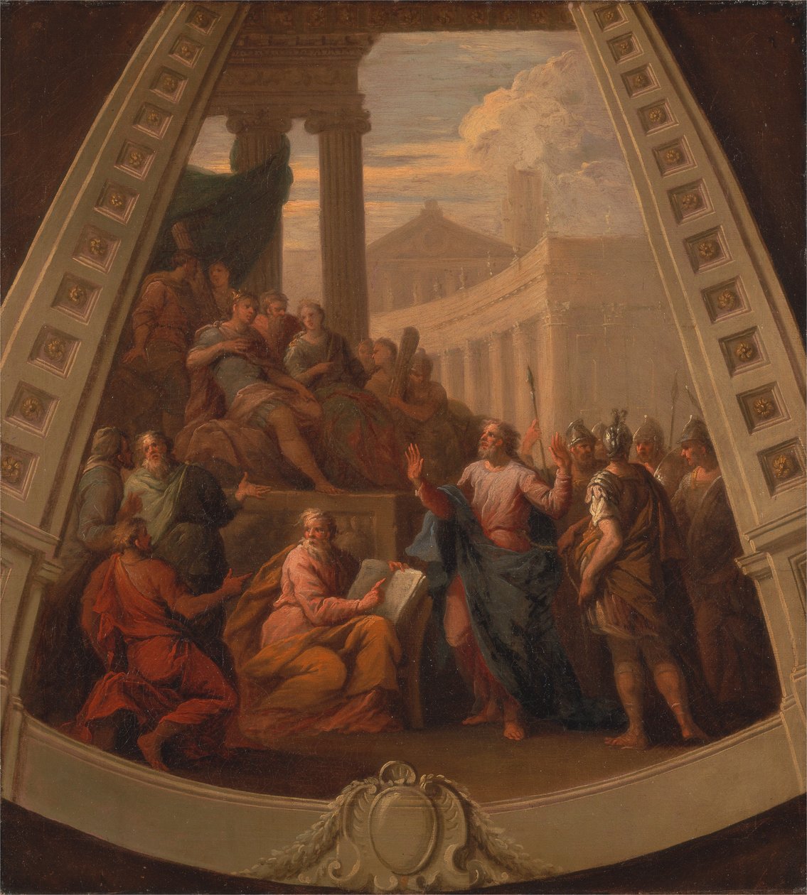 San Paolo davanti ad Agrippa da James Thornhill