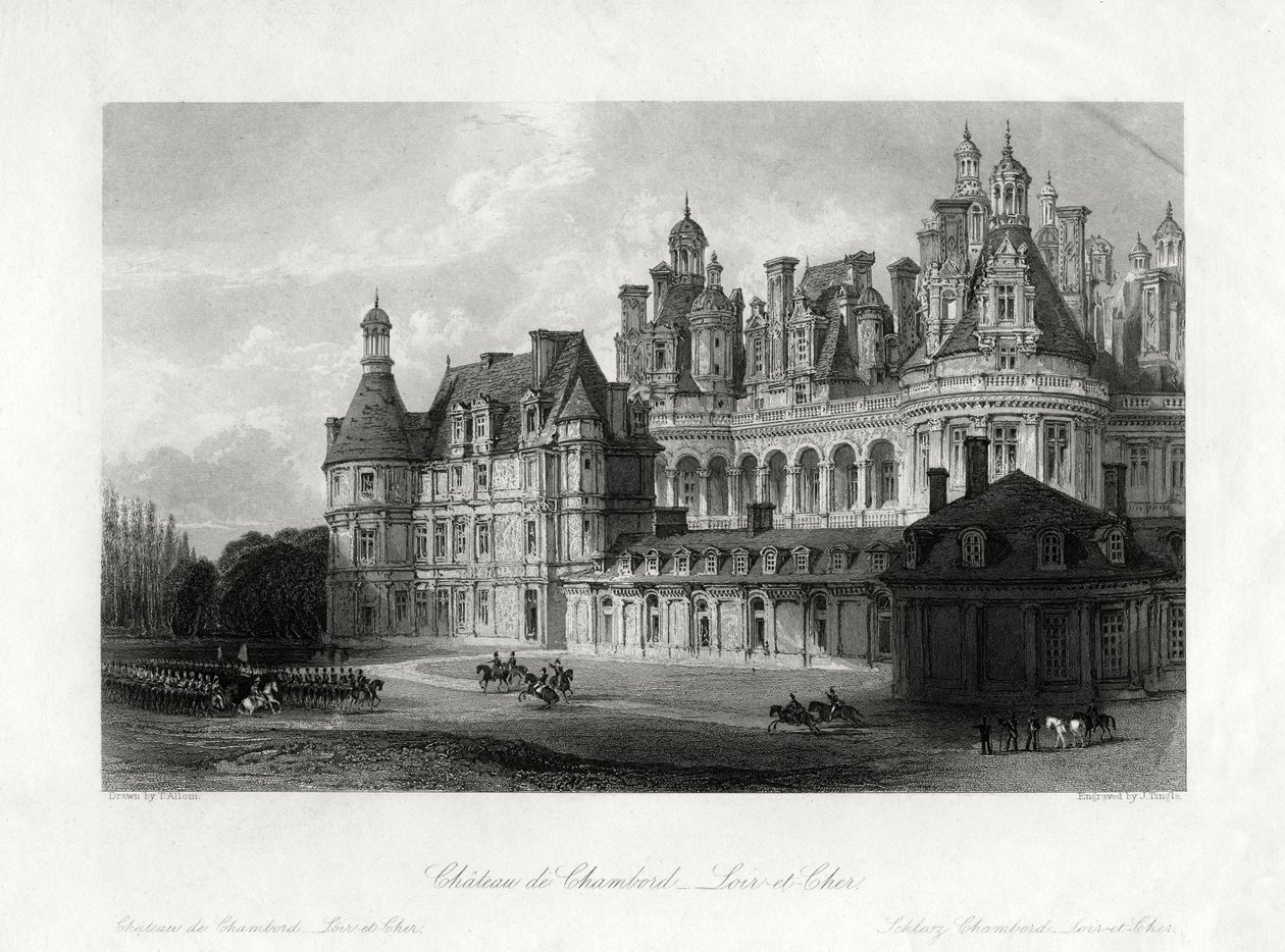 Chateau de Chambord, Loir-et-Cher, Francia da James Tingle