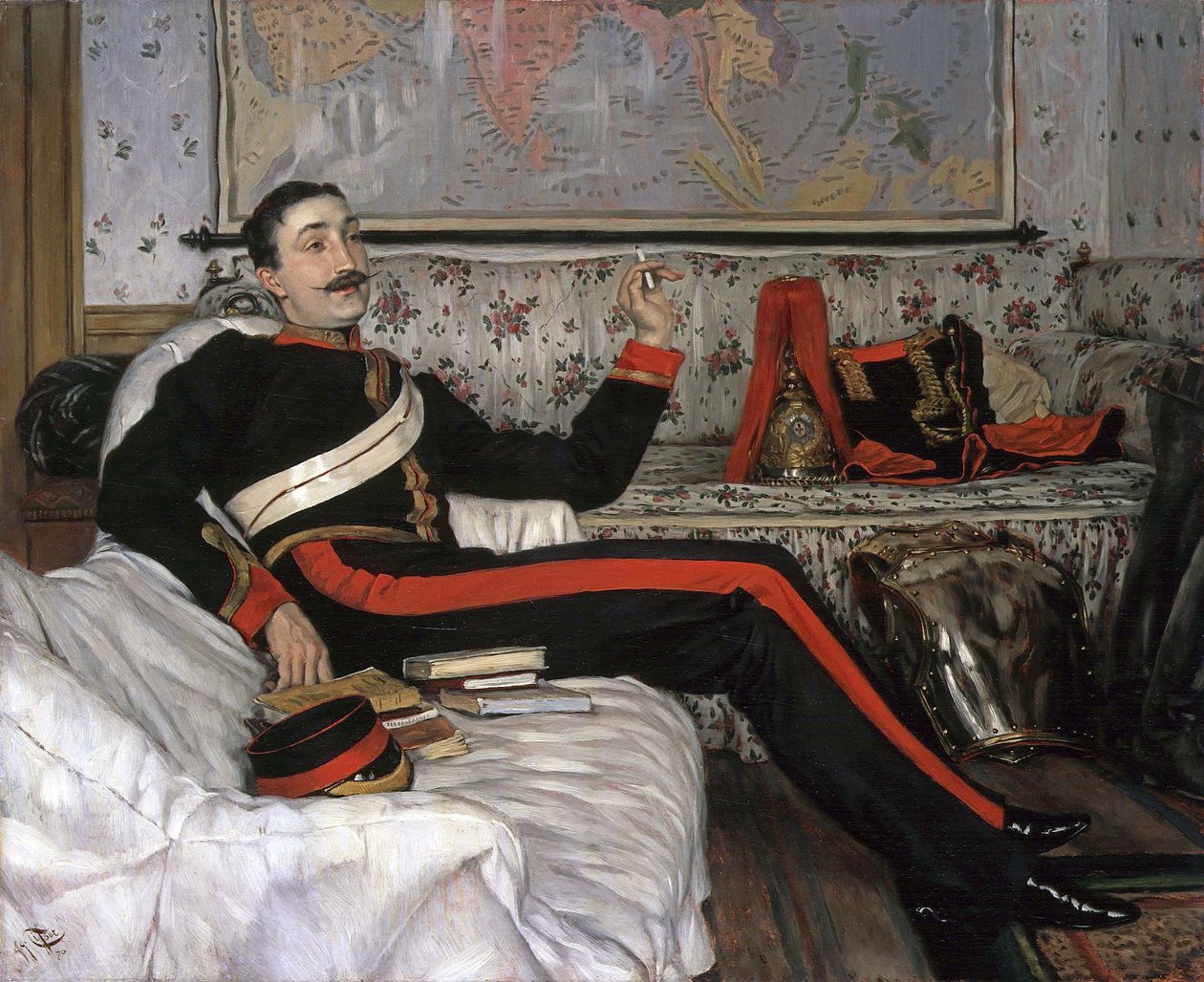 Capitano Frederick Gustavus Burnaby da James Tissot