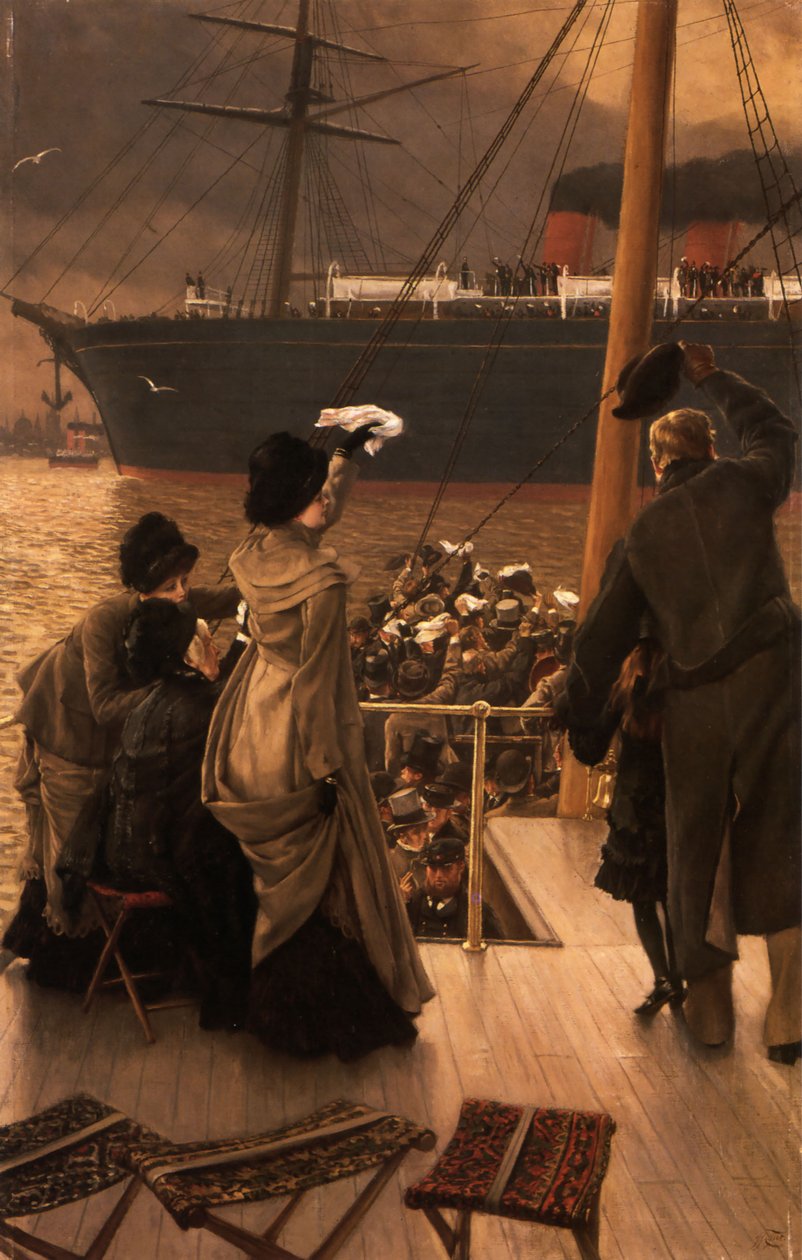 Addio sul Mersey da James Tissot