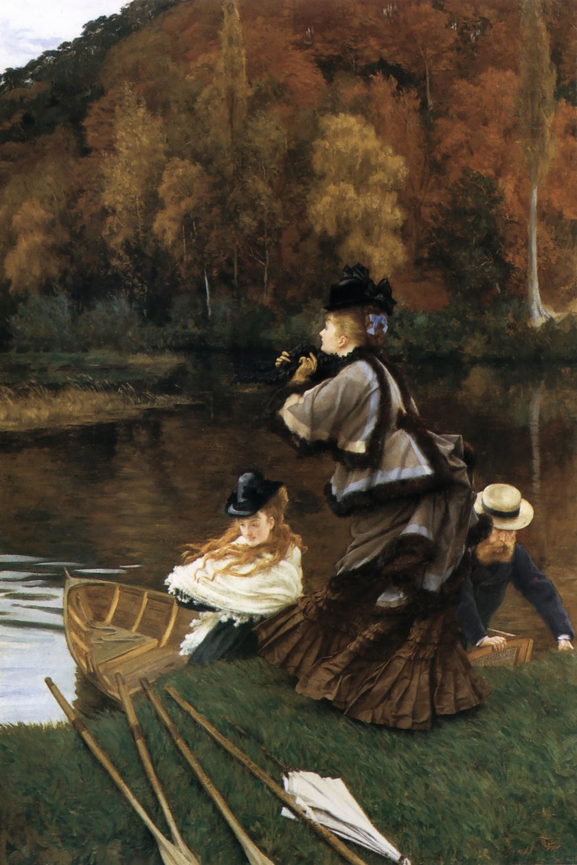 James Tissot - Autunno sul Tamigi da James Tissot