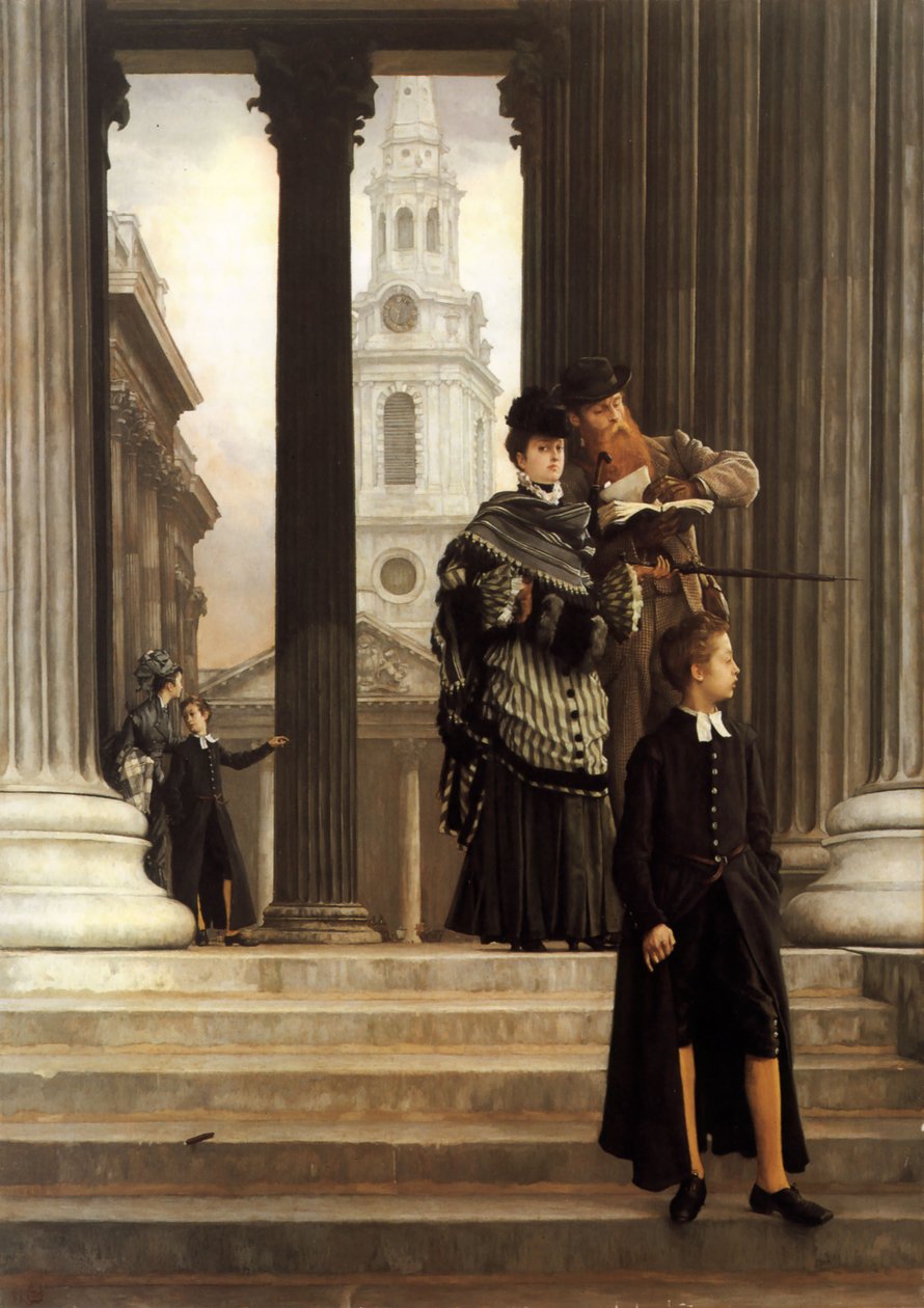 Visitatori di Londra da James Jacques Joseph Tissot